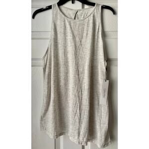 Calvin Klein Performance Tank Top Medium Grey Crossover Back